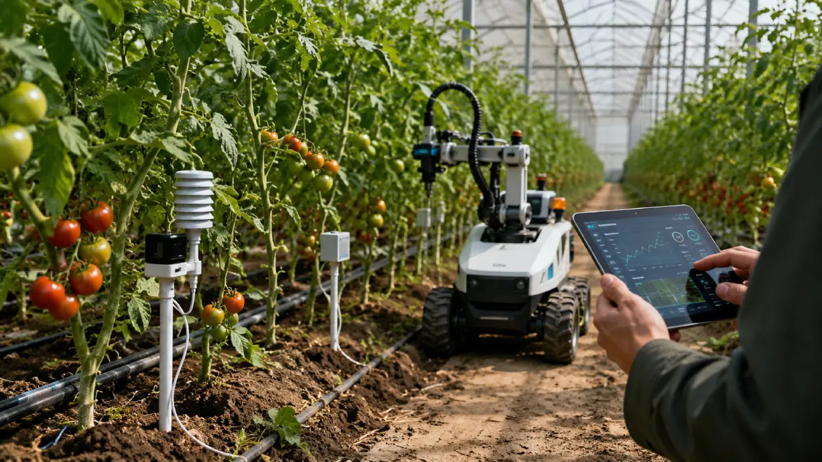 AI Farming Push Reaches Türkiye Through Greenhouse Robots and Smart Sensors