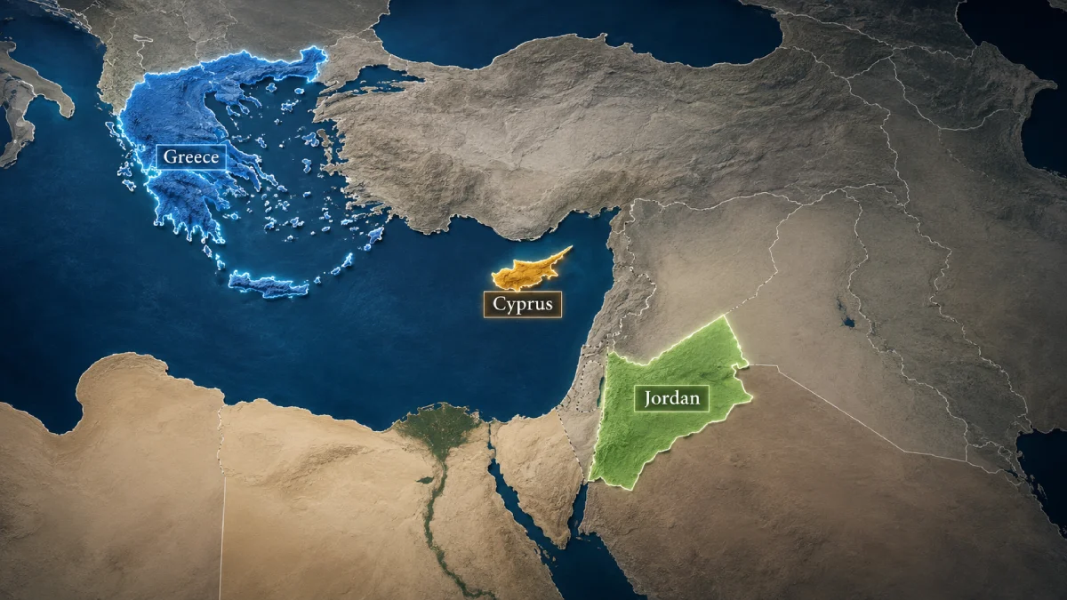 Cyprus, Greece and Jordan Recast EastMed as Europe Arab Connectivity Hub