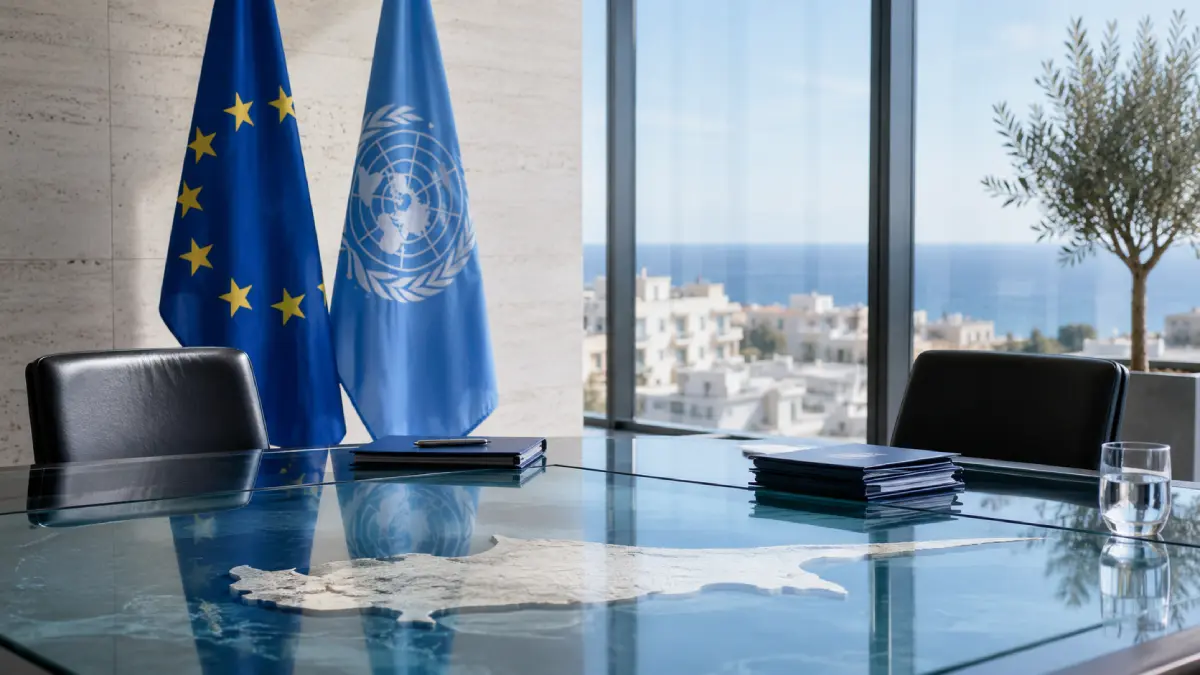 EU Enters Cyprus Talks as Holguín Meets Fitto Before Guterres Visit