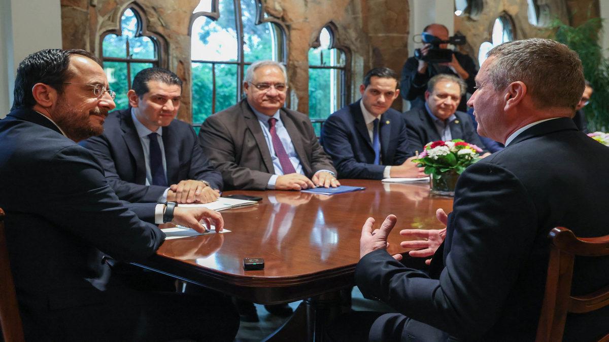 ExxonMobil Discusses Cyprus Drilling Plans with Christodoulides at Presidential Palace
