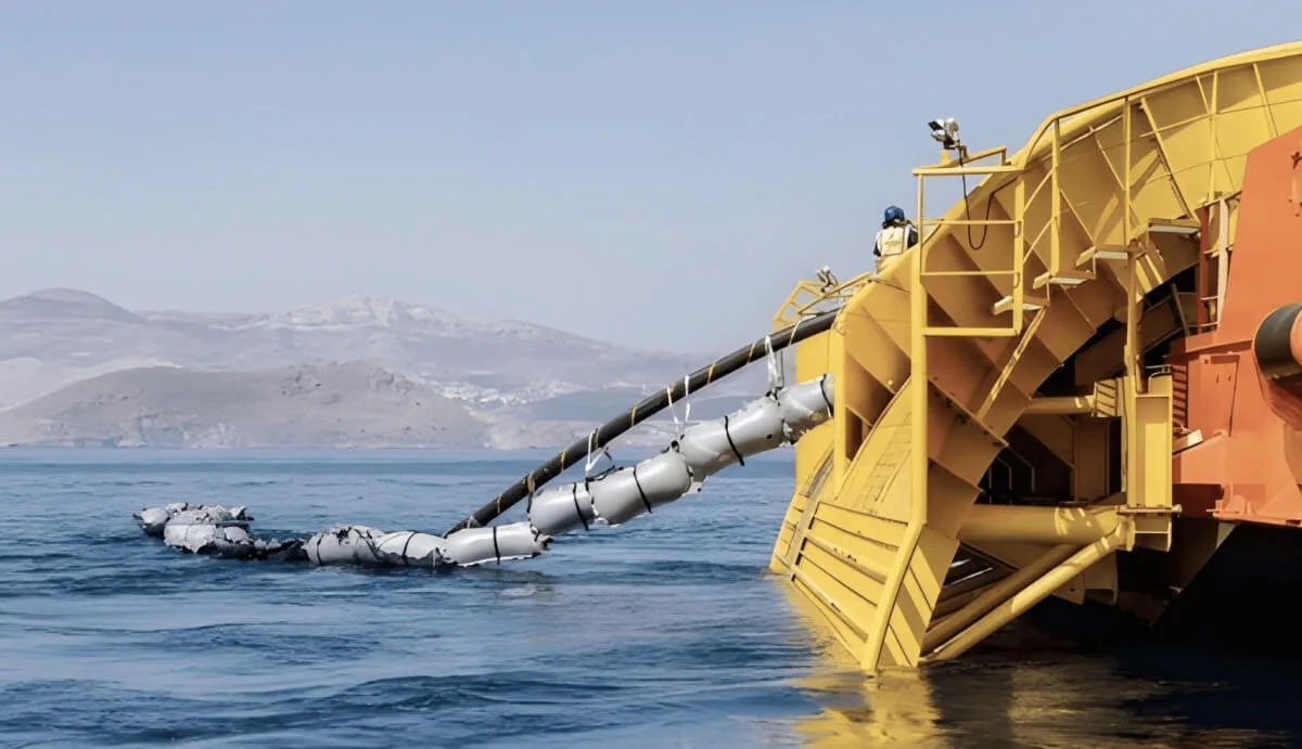 Subsea electricity cable operations in the Eastern Mediterranean between Greece and Cyprus as the GSI project awaits a new Navtex