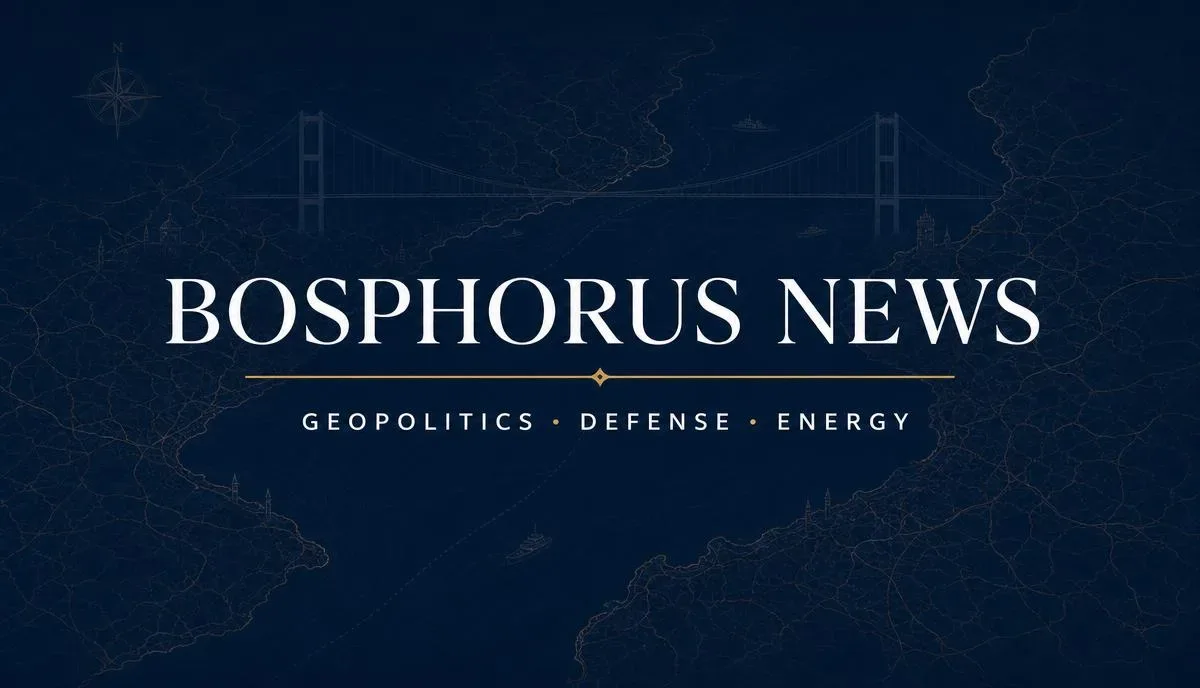 Bosphorus News logo reads Geopolitics - Defense - Enegery