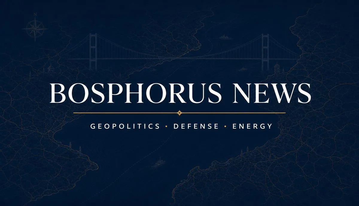 Bosphorus News logo reads: Geopolitics - Defense - Energy