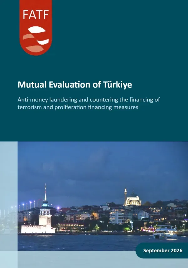 Cover of FATF's September 2026 Mutual Evaluation Report of Türkiye