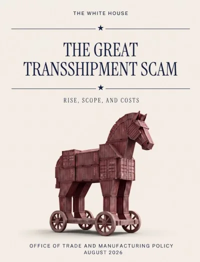Cover of White House Transshipment Scam Report