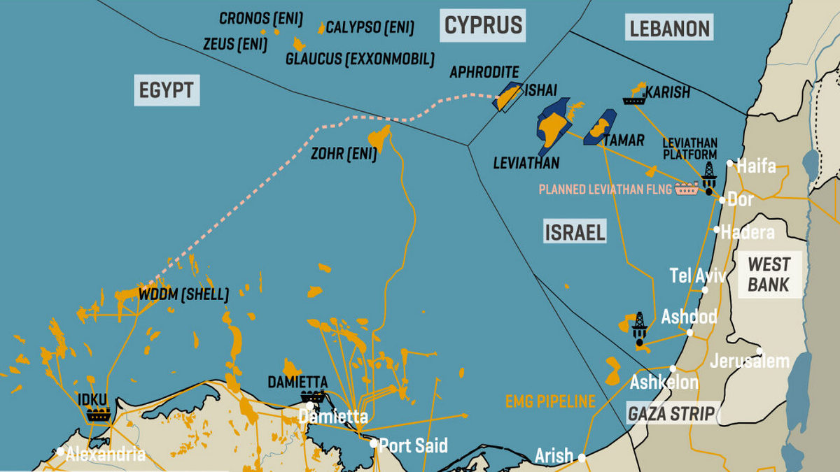 Israel and Cyprus near agreement on Aphrodite–Ishai gas field