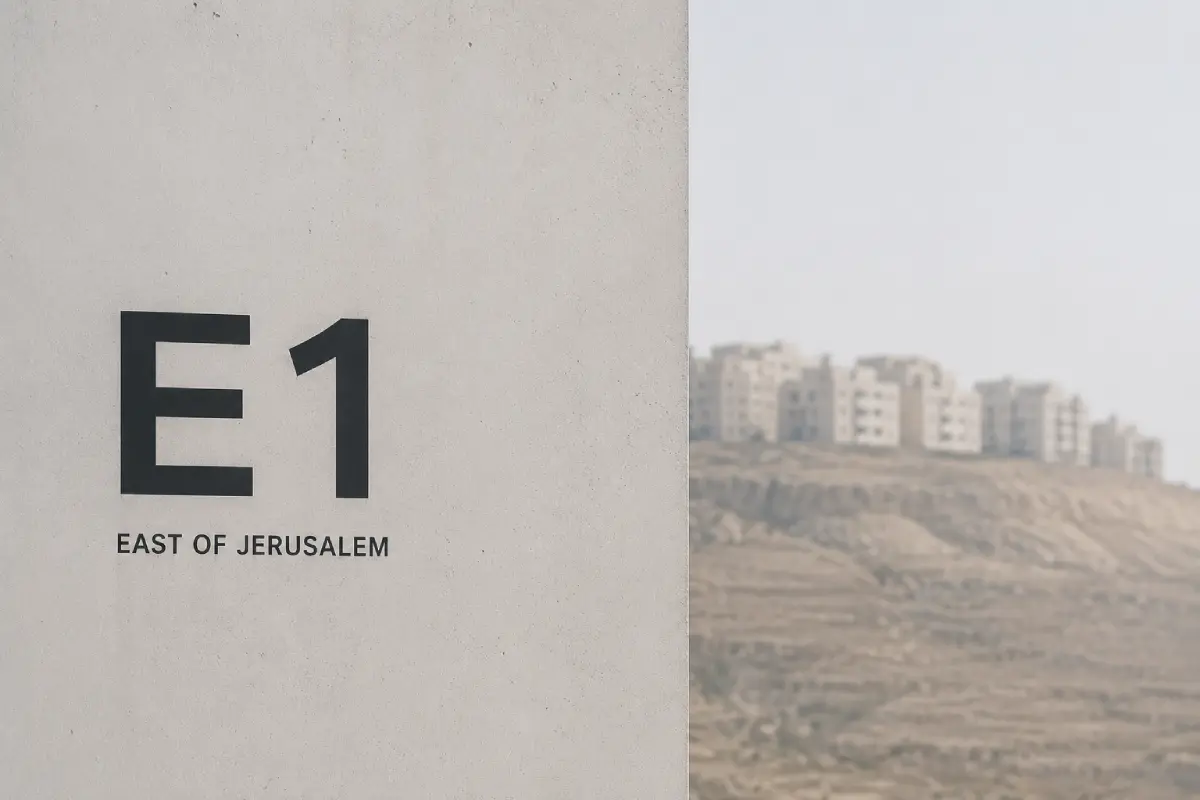 Israel Opens E1 Tender for 1,234 Homes as Türkiye, Egypt Oppose Settlement Expansion