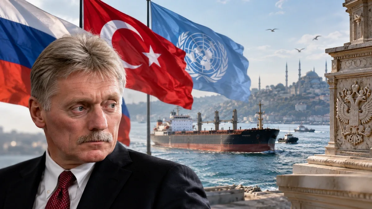 Kremlin Says Türkiye-UN Black Sea Plan Lacks Details, Demands Broader Deal