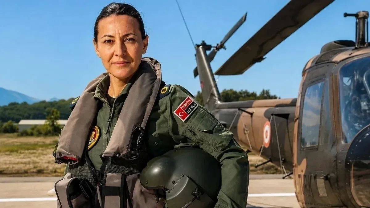 Colonel Karapınar, the Turkish Air Force’s first female general