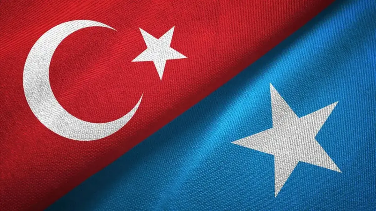 Turkish and Somalian Flag