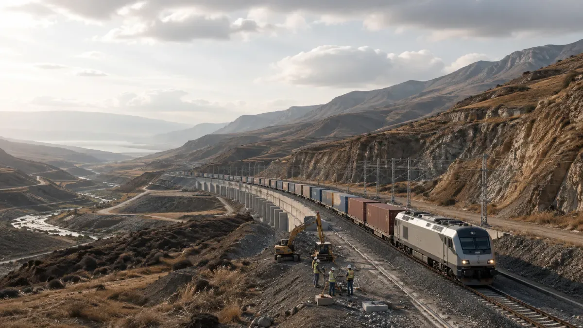 TRIPP Railway Enters Engineering Phase as U.S. Launches $201M Trans-Caspian Fund