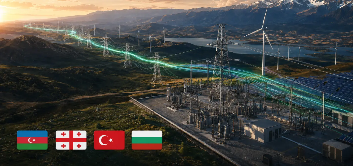 Türkiye, Azerbaijan, Georgia and Bulgaria Form Joint Company to Carry Caspian Green Energy to Europe