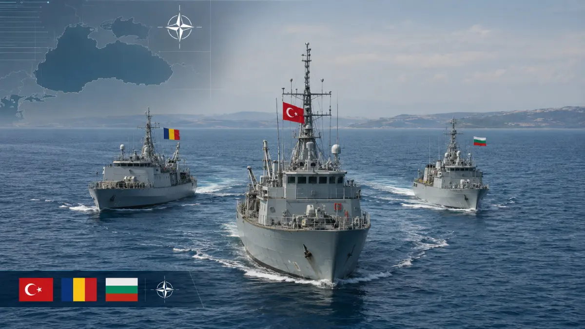 Türkiye Leads Black Sea Mine-Countermeasure Activation With Romania, Bulgaria