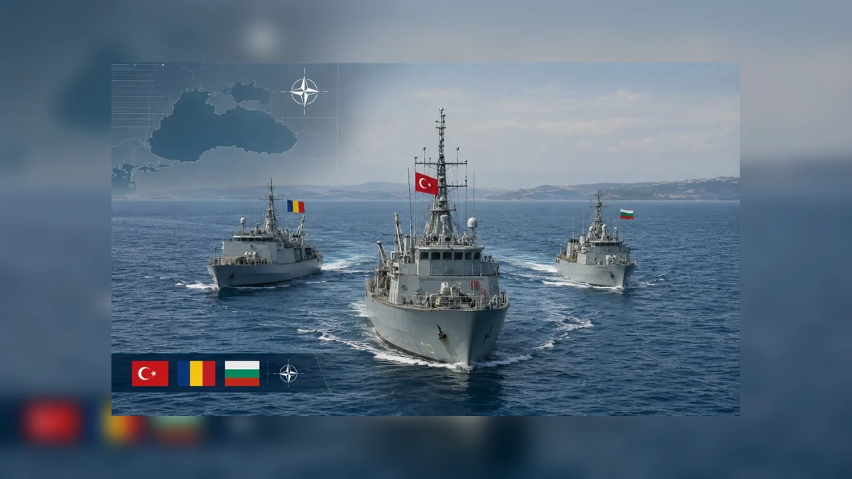 Türkiye, Romania and Bulgaria Expand Black Sea Mine Group to Undersea Infrastructure