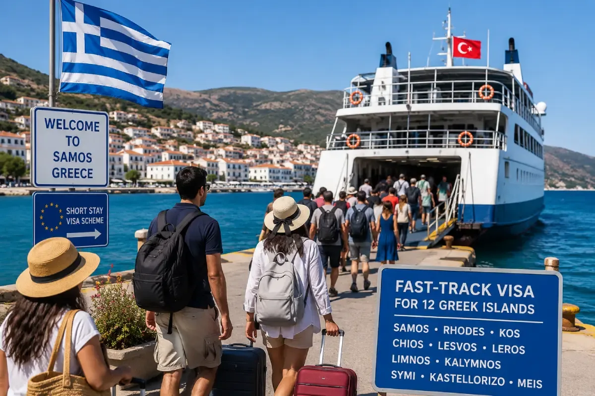Turkish Visits to Greece Rise to 1.5 Million as Island Visa Scheme Expands