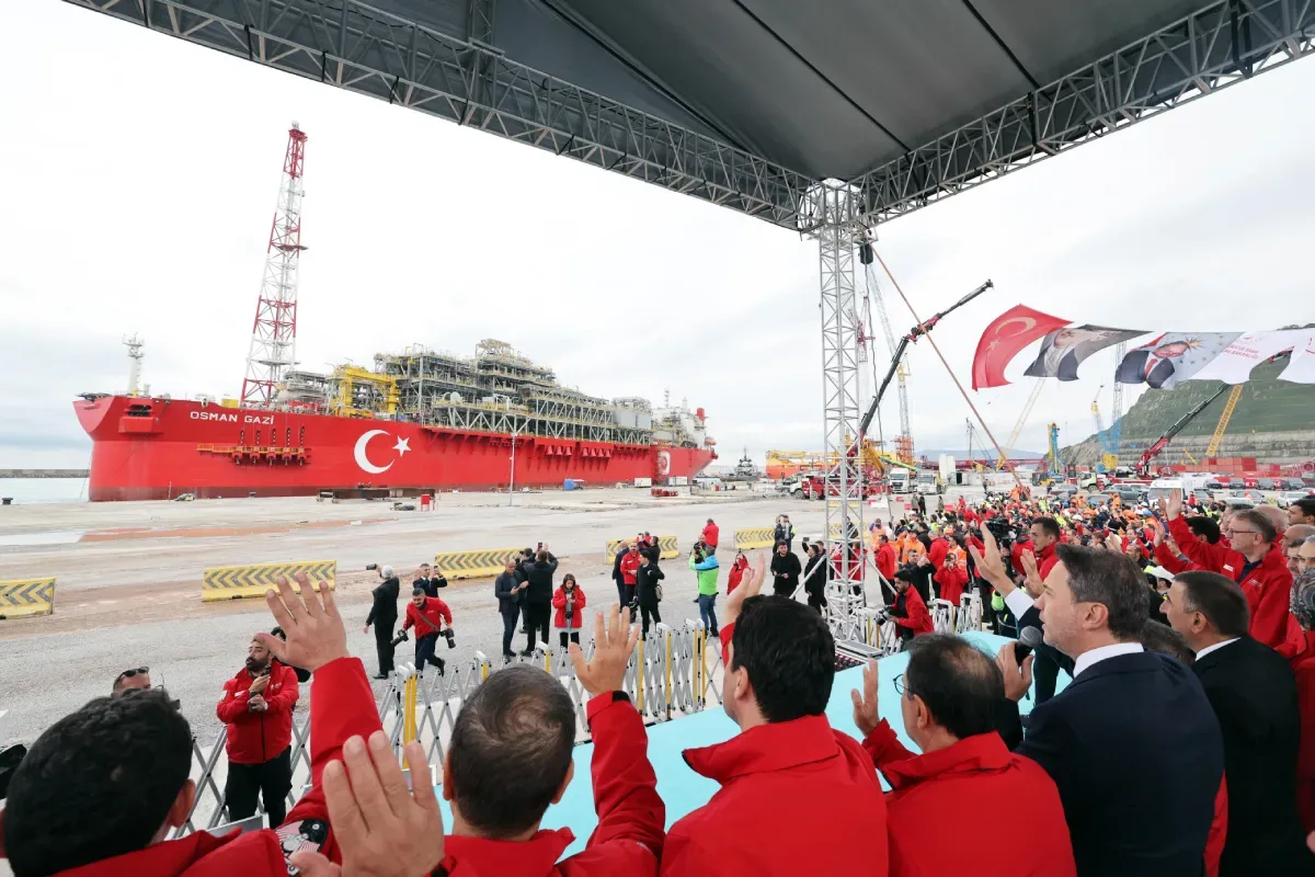 Türkiye Sends Osman Gazi to Black Sea Gas Field, Targets 2027 Production