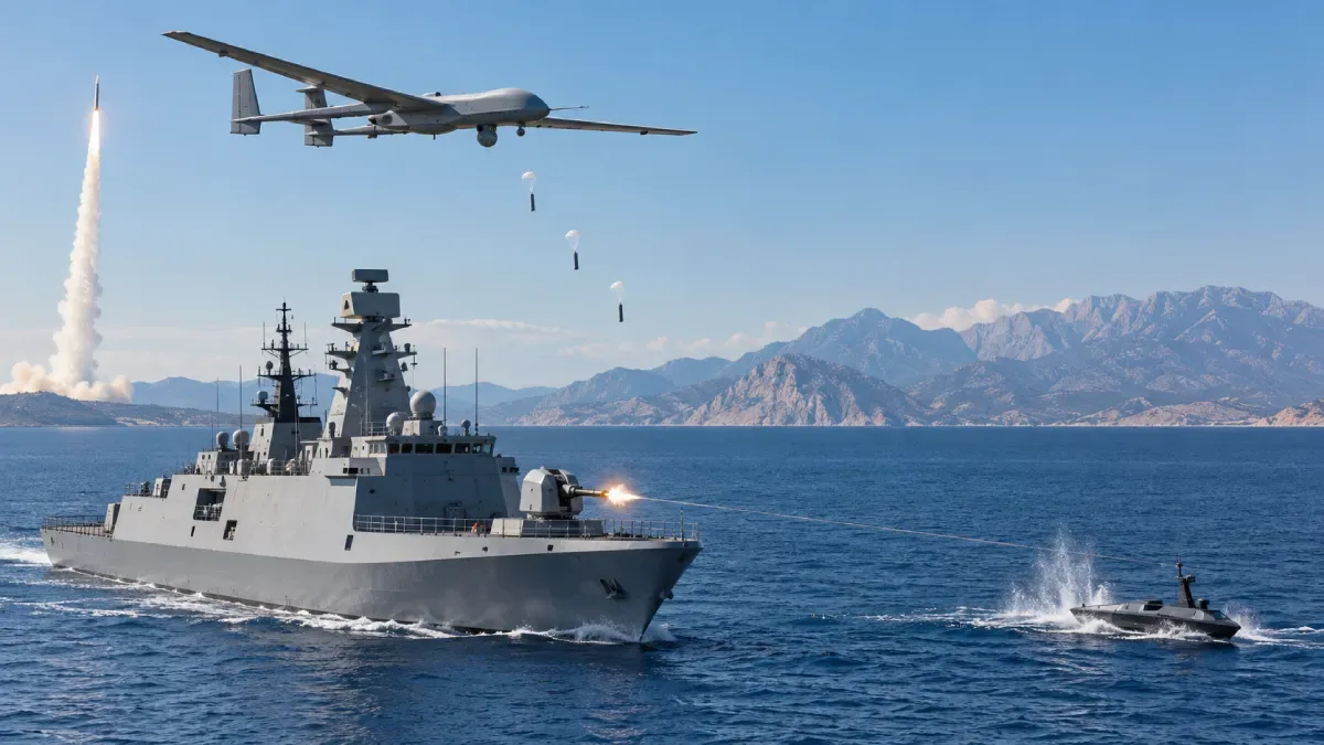 Türkiye Tests SİPER-2 as Navy Stages TURNAs Drone Trials