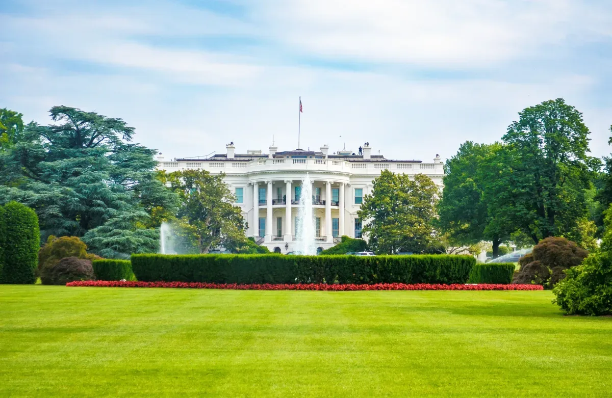 The White House in Washington, DC